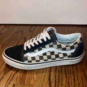 Checkered vans
